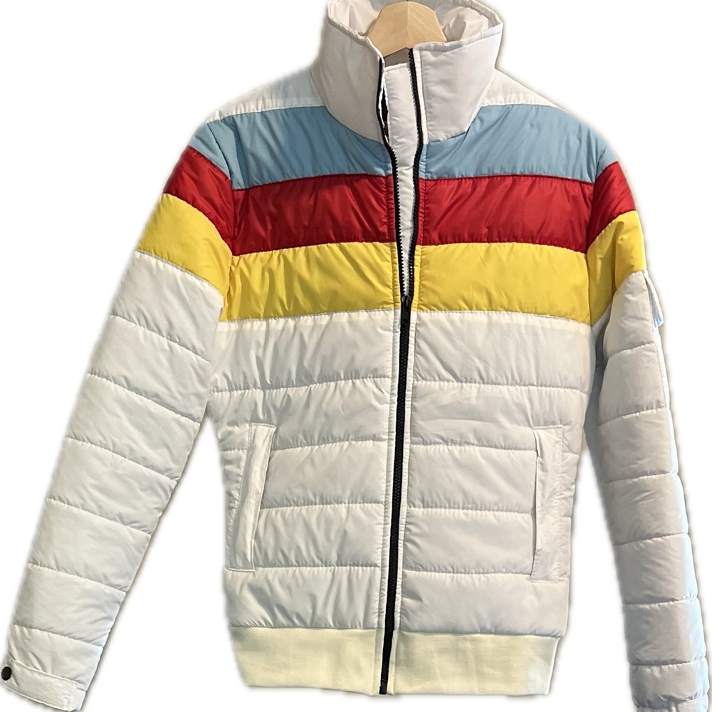 Atop Handcraft women’s S retro bomber jacket. Handmade item made in Australia.